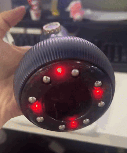 Smart Handheld Electric Massager - Rechargeable, Multi-Speed for Scalp, Stress & Muscle Relief