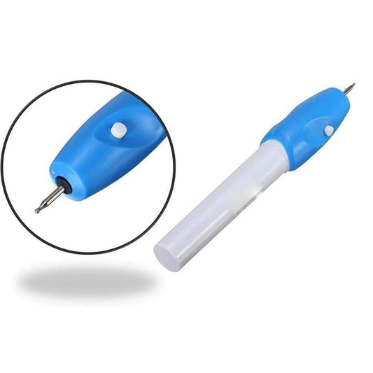 Precision Engraving Pen Battery-Operated Etching Tool for Metal, Wood, Glass & Plastic