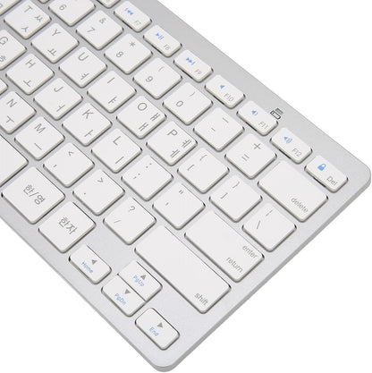 Portable Wireless Bluetooth Keyboard – Slim, Energy-Efficient & Compatible with Tablets, Phones & PCs