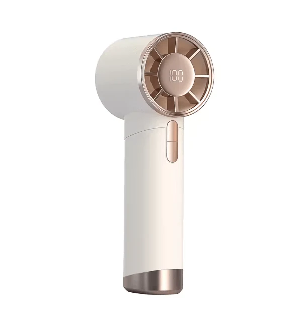 Ice Wind FS-20 Portable Handheld Fan - Powerful, Quiet, USB Rechargeable for On-the-Go Cooling
