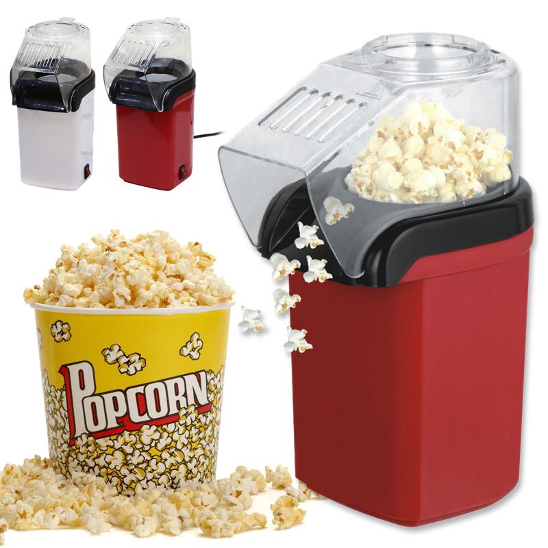 Electric Popcorn Popper Maker Machine for Home - Red